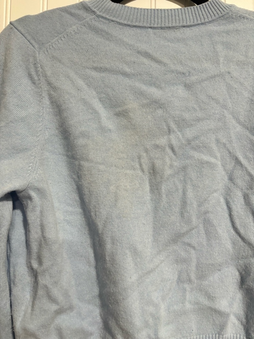 Sandro Light Blue Knit Cardigan - Picture 8 of 9